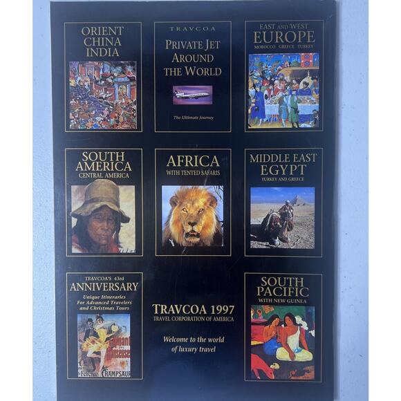 Travcoa Orient China India 1987 Paperback Edition Travel Guide‎ Luxury Travel - Picture 2 of 4